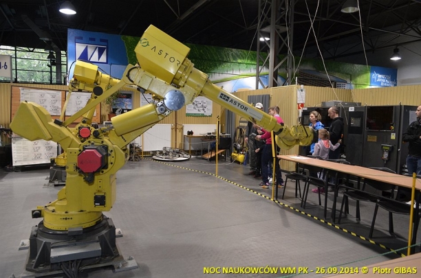 Małopolska Noc Naukowców 2014 na Wydziale Mechanicznym PK