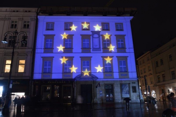 Dzien Europy 2019 – „Podróży po zakątkach Europy” 3D Mapping